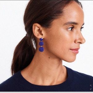 NWOT Beaded Ball Drop Earrings